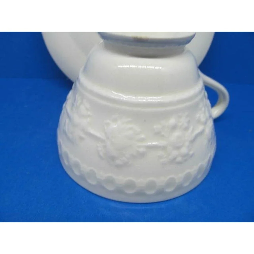 Wedgwood Of Etruia And Barlaston Wellesley Cream Color Cup And Saucer